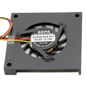 SEPA HY45Q-05A-811 5V 0.19A 3wires Cooling Fan