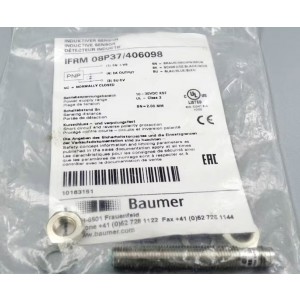 Baumer IFRM 08P37/406098 Inductive Proximity Switch - Original New