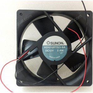 SUNON KD1212PTS3-6A 12V 2.4W 2wires Cooling Fan