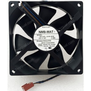 NMB 3610RL-04W-B56 12V 0.38A 4wires Cooling Fan