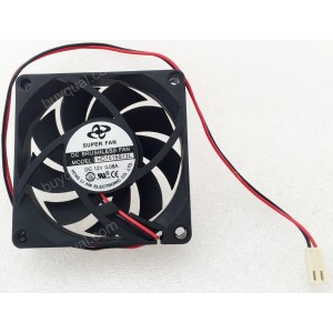 SUPER FAN HD7015S12L 12V 0.08A 2wires Cooling Fan