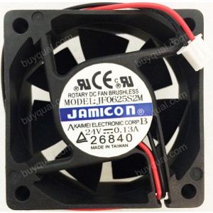 JAMICON JF0625S2M 24V 0.13A 2wires cooling fan