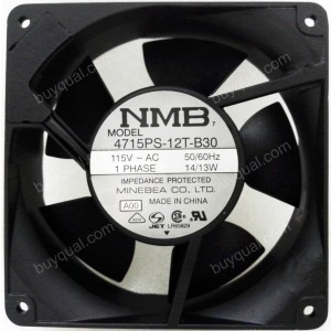 NMB 4715PS-12T-B30 115V 14W 13W 2Wires Cooling Fan
