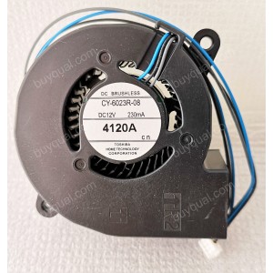 TOSHIBA CY-6023R-08 12V 230mA 3wires Cooling Fan