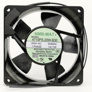 NMB 4710PS-20W-B30 200V 14/11W Cooling Fan