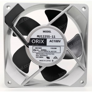ORIX MU1225S-11 100V 11/9.5W 2wires Cooling Fan