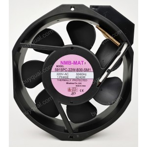 NMB 5915PC-22W-B30-SM1 5915PC-22W-B30-SM2 220V 42/40W Cooling Fan - Original New