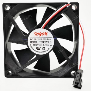 TONON TD9025LS 12V 0.16A 2wires cooling fan - Original New