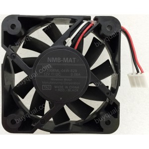 NMB 2006ML-04W-S29 12V 0.08A 3wires Cooling Fan