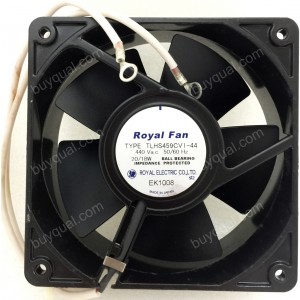ROYAL TLHS459CV1-44 TLHS459CV1-44-B37 440V 20/18W 2wires Cooling Fan