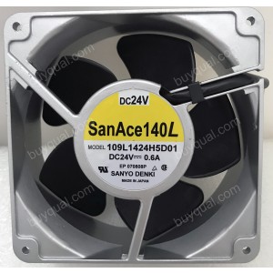 Sanyo 109L1424H5D01 24V 0.6A 14.4W 3wires Cooling Fan