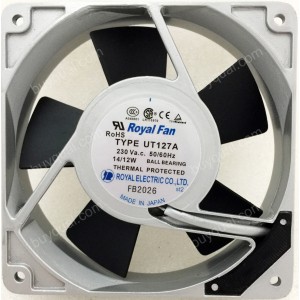 Royal UT127A 230V 0.06/0.05A 14/12W Cooling Fan