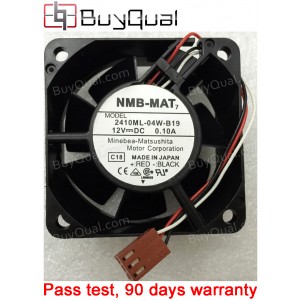 NMB 2410ML-04W-B19 12V 0.1A 3wires Cooling Fan