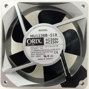 ORIX MU1238B-51B 220/230V 13.5/16W Cooling Fan