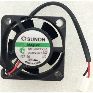 SUNON GM1202PFV1-8 12V 0.8W 2wires Cooling Fan