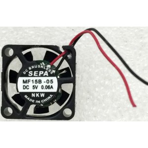 SEPA MF15B-05 5V 0.06A 2wires Cooling Fan