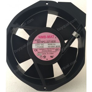 NMB 5915PC-22T-B30 5915PC-22T-B30-A00 -B00 220V 40/38W Cooling Fan - Original New