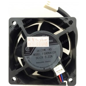 Panaflo FBA06A12H 12V 0.22A 2wires 3wires Cooling Fans