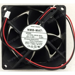NMB 3110GL-B4W-B54 12V 0.3A 2wires Cooling Fan