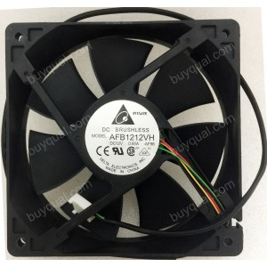 DELTA AFB1212VH 12V 0.6A 2wires 4wires Cooling Fan - Picture need
