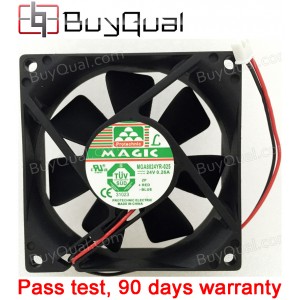 MAGIC MGA8024YR-025 24V 0.26A 2wires cooling fan - Used