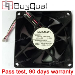 NMB 3110RL-04W-B59 12V 0.33A 3wires Cooling Fan