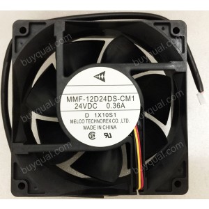 MitsubisHi MMF-12D24DS-CM1 24V 0.36A 3wires Cooling Fan