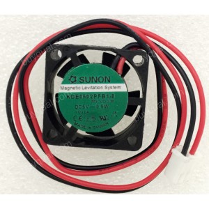 Sunon KDE0502PFB1-8 5V 0.17A 0.9W 2wires Cooling Fan