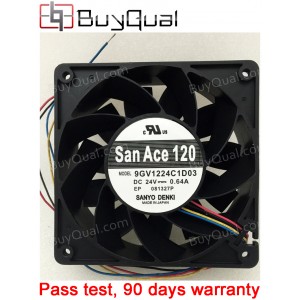SANYO 9GV1224C1D03 24V 0.64A 3wires 4wires cooling fan