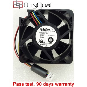 Nidec U40R05MS1A7-57A07A 5V 0.08A 4wires cooling fan