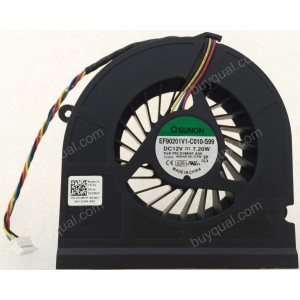 SUNON EF90201V1-C010-S99 12V 7.20W 4 wires Cooling Fan
