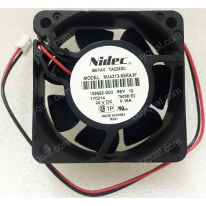 Nidec M34313-55RA3F 24V 0.16A 2wires cooling fan