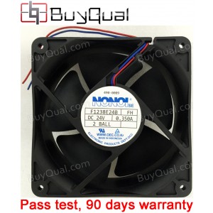 NONOI F1238E24B 24V 0.35A 2wires Cooling Fan