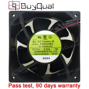 SERVO CNDC24B4 24V 0.32A 7W 2wires Cooling Fan