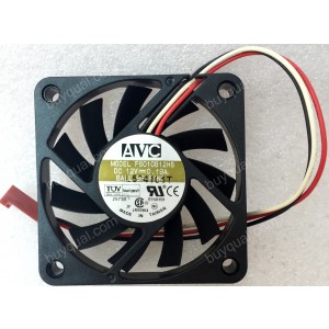 AVC F6010B12HS 12V 0.19A 3wires Cooling Fan