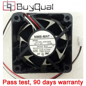 NMB 2410RL-04W-B39 C53 12V 0.13A  3wires cooling fan - Used