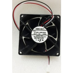 NMB 3110KL-04W-B39 12V 0.22A 3wires Cooling Fan