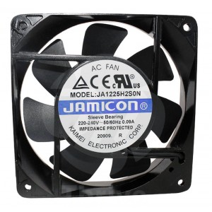 JAMICON JA1225H2S0N JA1225H2B0N 220-240V 0.09A 2wires Cooling Fan