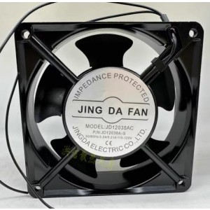 JAMICON JD12038A1S 110-120V 0.24/0.21A 2wires Cooling Fan 