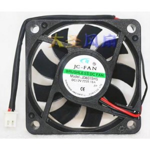 JC-FAN JD6015HS 24V 0.16A 2wires Cooling Fan