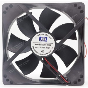 JSL JDH1225S 12V 0.40A 2wires Cooling Fan