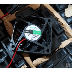 JIAEN JE6015L12V 12V 0.1A 1.2W 2wires Cooling Fan 