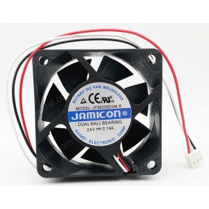 JAMICON JF0625B2SM-R 24V 0.14A 3wires Cooling Fan