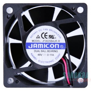 JAMICON JF0625B4UR-R 48V 0.11A 2wires Cooling Fan