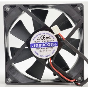 JAMICON JF0815B1SR-R 12V 0.22A 2wires Cooling Fan 