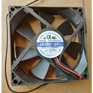 JAMICON JF0815B2UR-R 24V 0.17A 2wires Cooling Fan