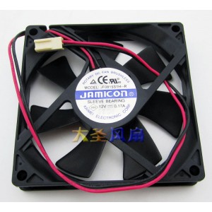 JAMICON JF0815S1H--R 12V 0.17A 2wires Cooling Fan