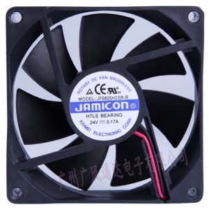 JAMICON JF0825H2SR-R 24V 0.17A 2wires Cooling Fan