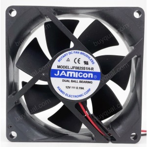 JAMICON JF0825S1H-R 12V 0.19A 2wires cooling fan