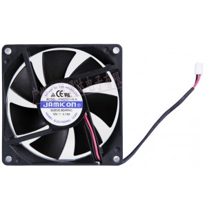 JAMICON JF0825S1HR-R 12V 0.19A 2wires Cooling Fan